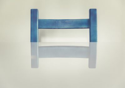 silla azul